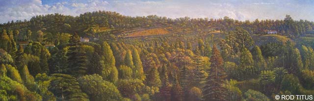 ROD TITUS Individual Works - Late Summer, Burlingame OC / Description