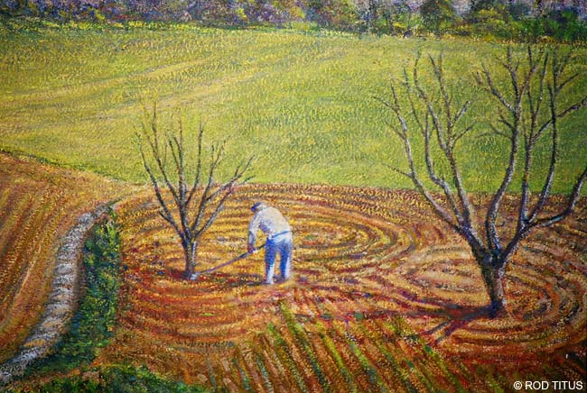 ROD TITUS Individual Works - Klamath OC (Detail) / Large