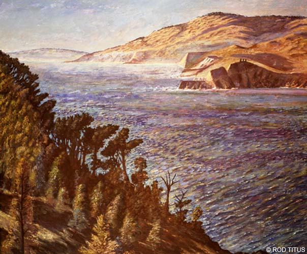 ROD TITUS Lands End Trilogy - Lands End OC / Large