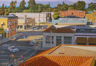 ROD TITUS Individual Works - 2nd and Ellsworth (Detail) OC / Description