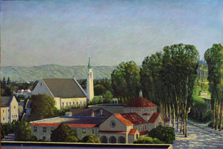 ROD TITUS Individual Works - Church Spires OC / Description