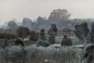 ROD TITUS Mills Estate - Looking South &ndash; Early Morning PIW / Description