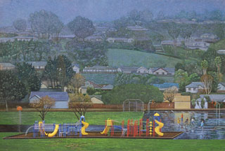 ROD TITUS Playground...Elementary - Playground &ndash; Rain OC / Description