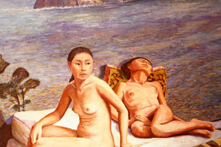 ROD TITUS Lands End Trilogy - Shoko (Detail) OC / Description